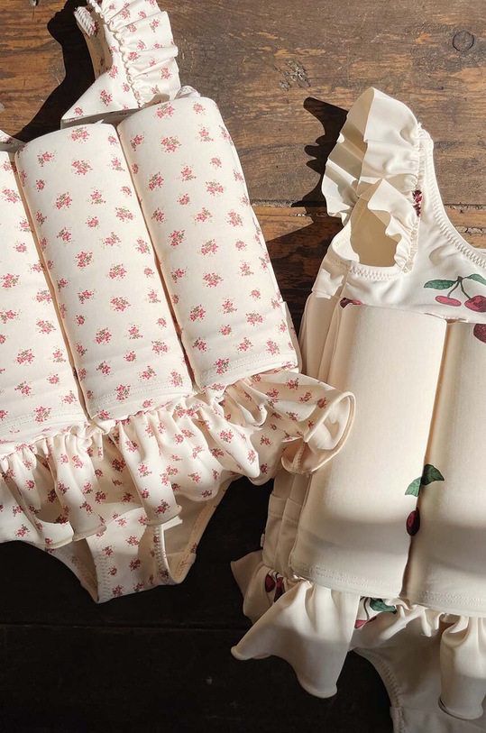 Jednodílné dětské plavky Konges Sløjd KS100890 růžová