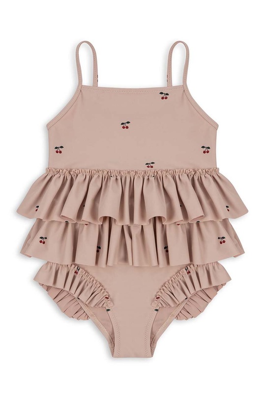 Konges Sløjd jednoczęściowy strój kąpielowy dziecięcy miękka różowy KS100961