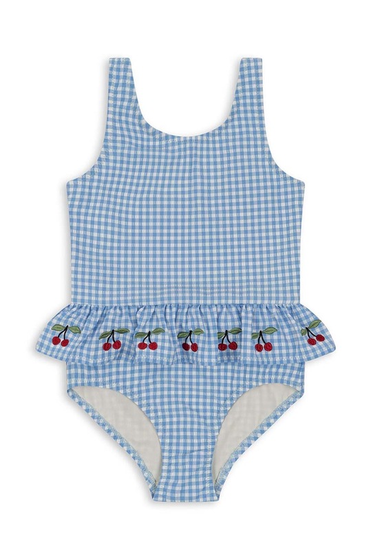 Jednodílné dětské plavky Konges Sløjd měkké modrá KS101054