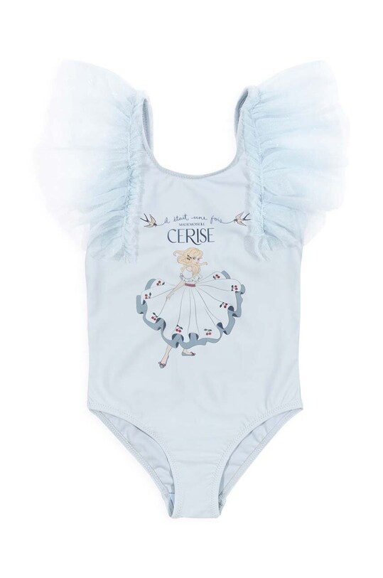 Jednodielne detské plavky Konges Sløjd KS101060 modrá SS24