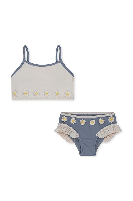 Konges Sløjd costum de baie pentru copii din două piese moale albastru KS101068