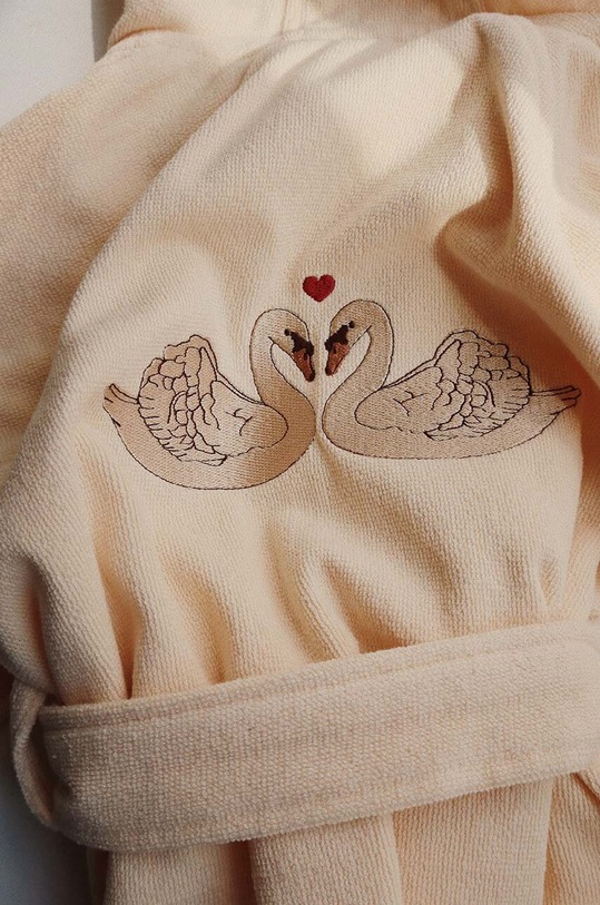 Konges Sløjd halat de baie din bumbac pentru copii KS101076.G