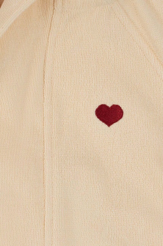 Konges Sløjd halat de baie din bumbac pentru copii bej KS101076.G