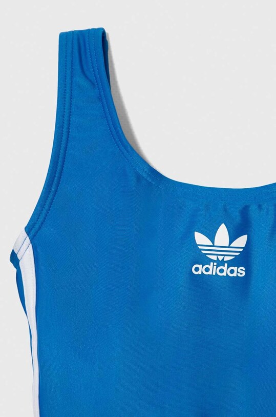 Dziewczynka adidas Performance jednoczęściowy strój kąpielowy dziecięcy IR9929 niebieski