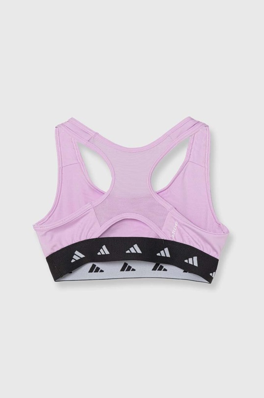 adidas biustonosz sportowy dziecięcy G TF POWER BRA IN1776 fioletowy SS24