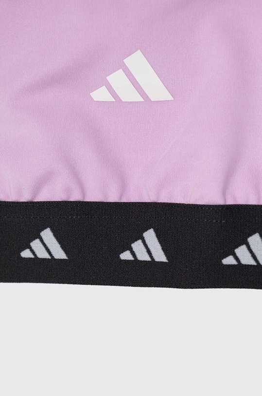 Dziewczynka adidas biustonosz sportowy dziecięcy G TF POWER BRA IN1776 fioletowy