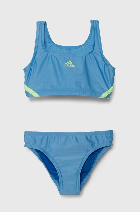 adidas Performance costum de baie pentru copii din două piese moale albastru IT9616
