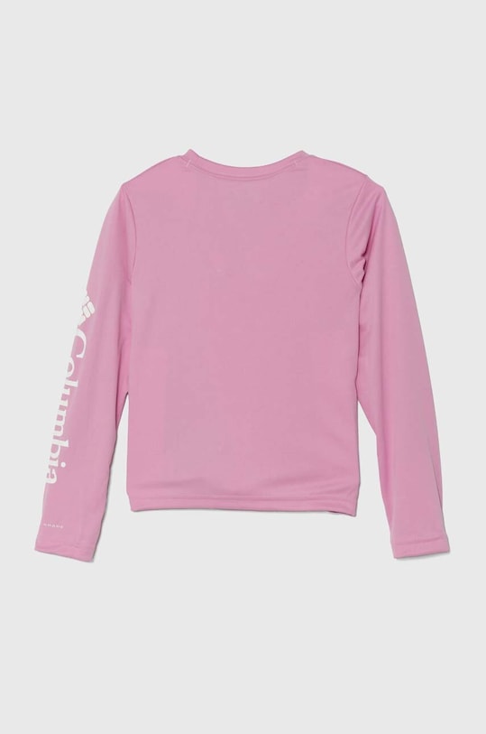 Detské tričko s dlhým rukávom Columbia Fork Stream Long Sl 1989681.G ružová SS24