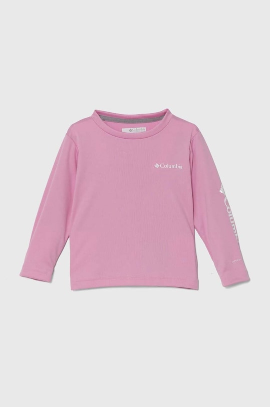 Majica dugih rukava za bebe Columbia Fork Stream Long Sl okrugli roza 1989682.G