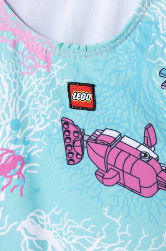 Jednodielne detské plavky Lego tyrkysová 12011238