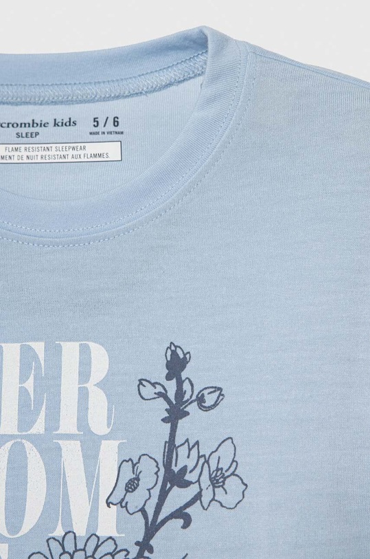 Dziewczynka Abercrombie & Fitch piżama dziecięca KI246.4000 niebieski