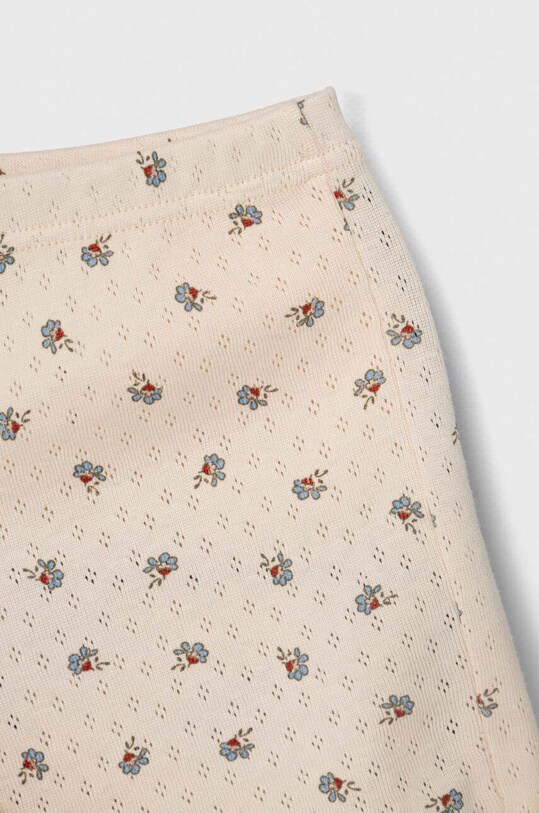 United Colors of Benetton pijamale de bumbac pentru copii portocaliu 30960P061.G.Seasonal