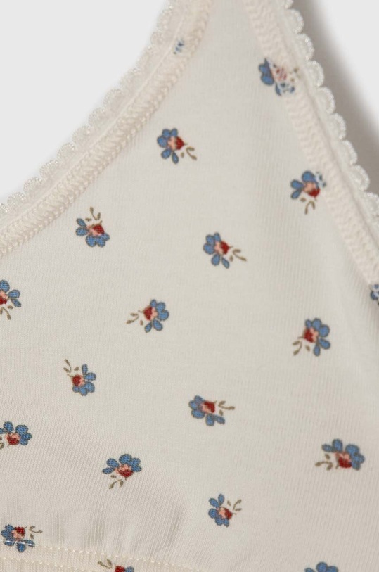 Dziewczynka United Colors of Benetton komplet biustonosz i figi dziecięce 378Y0K01V.G.Seasonal beżowy