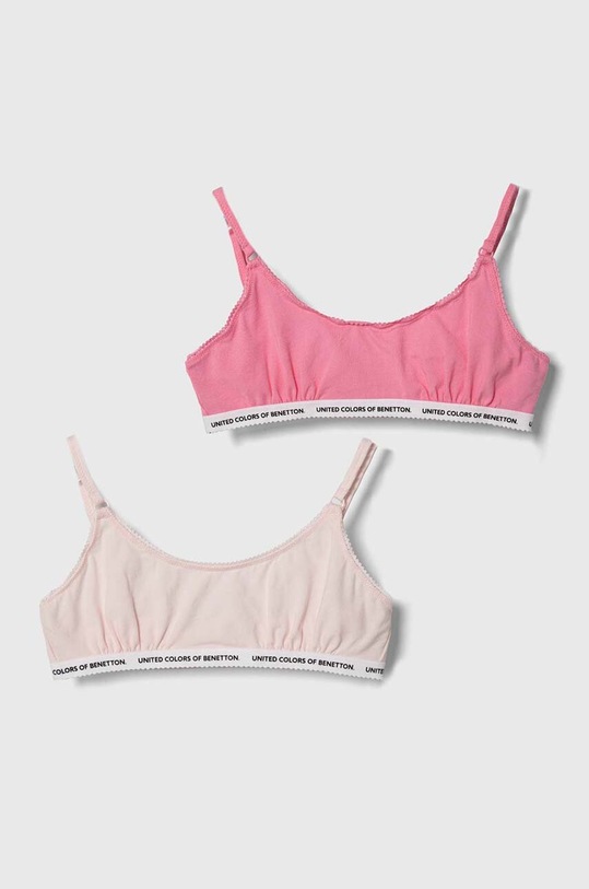 United Colors of Benetton biustonosz dziecięcy miękka różowy 3MC10R1IN.G.Seas.PPYH