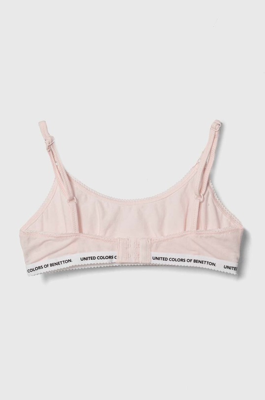 Dziewczynka United Colors of Benetton biustonosz dziecięcy 3MC10R1IN.G.Seas.PPYH różowy