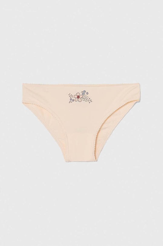 Dětské kalhotky United Colors of Benetton 2-pack 3MC10S01O.G.Seasonal oranžová SS24