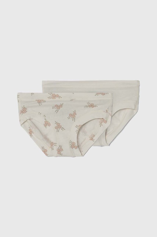 United Colors of Benetton figi dziecięce 2-pack wzorzyste beżowy 3PTY0S00Z.G.Seasonal