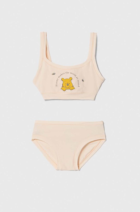 Дитячі труси і бюстгальтер United Colors of Benetton м'яка помаранчевий 3ZQM0K01W.G.Seasonal