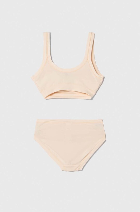 Дитячі труси і бюстгальтер United Colors of Benetton 3ZQM0K01W.G.Seasonal помаранчевий SS24