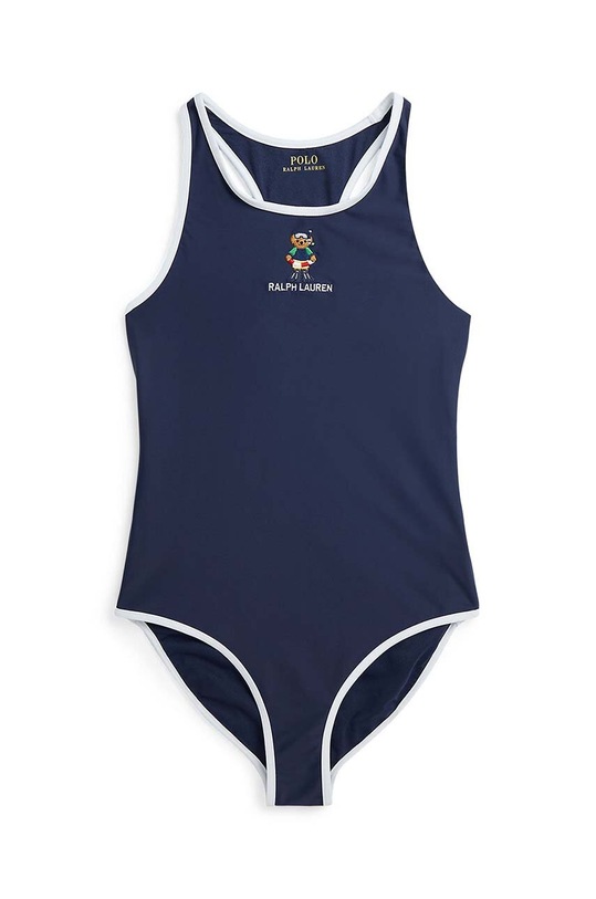Polo Ralph Lauren jednoczęściowy strój kąpielowy dziecięcy miękka granatowy 313935069001