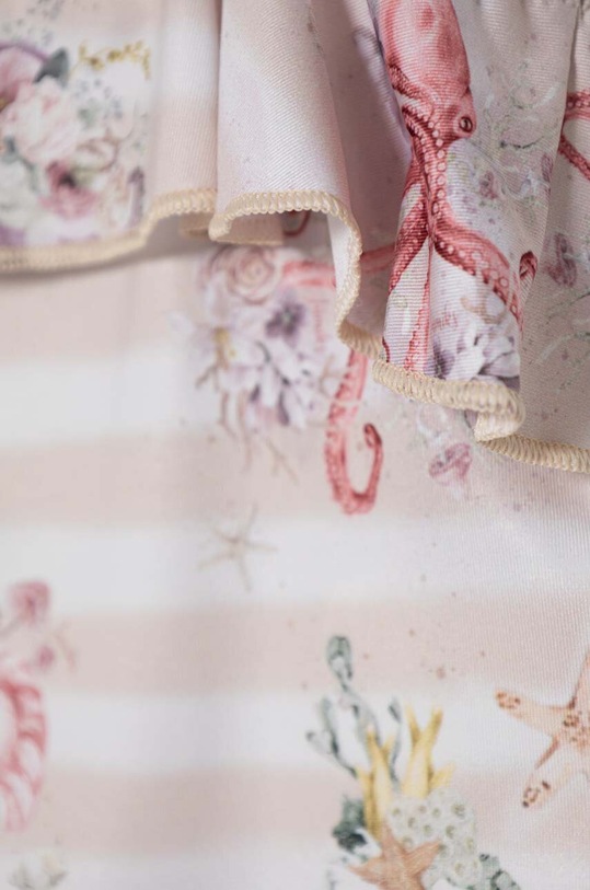 Dziewczynka Jamiks jednoczęściowy strój kąpielowy dziecięcy ELLA.Stroj.kap.JLG135.G beżowy