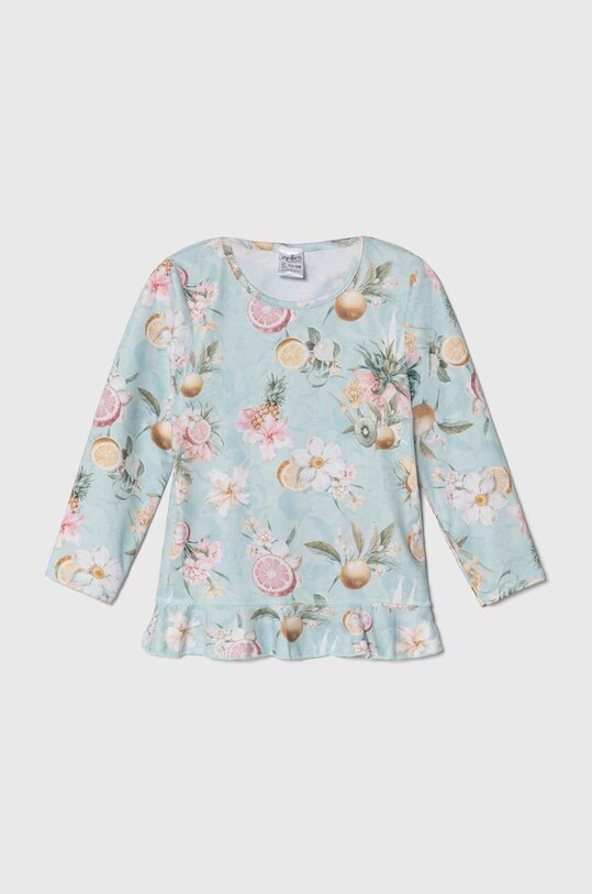 Jamiks longsleeve de baie pentru copii MINA.I.Bluz.k.JLG130.G turcoaz SS24