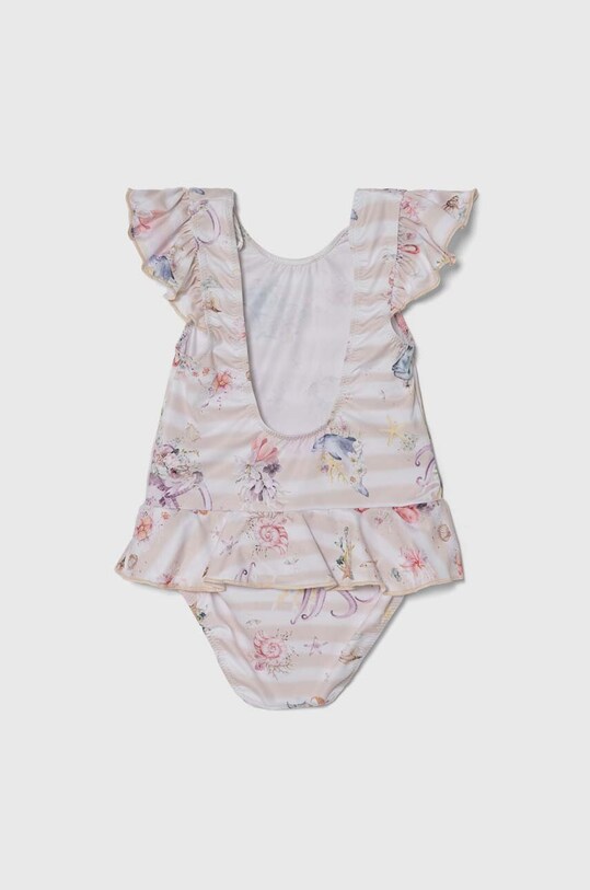 Jamiks jednoczęściowy strój kąpielowy dziecięcy SILJE.Stroj.k.JLG134.G beżowy SS24