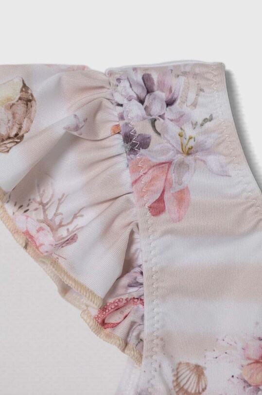 Dziewczynka Jamiks jednoczęściowy strój kąpielowy dziecięcy SILJE.Stroj.k.JLG134.G beżowy