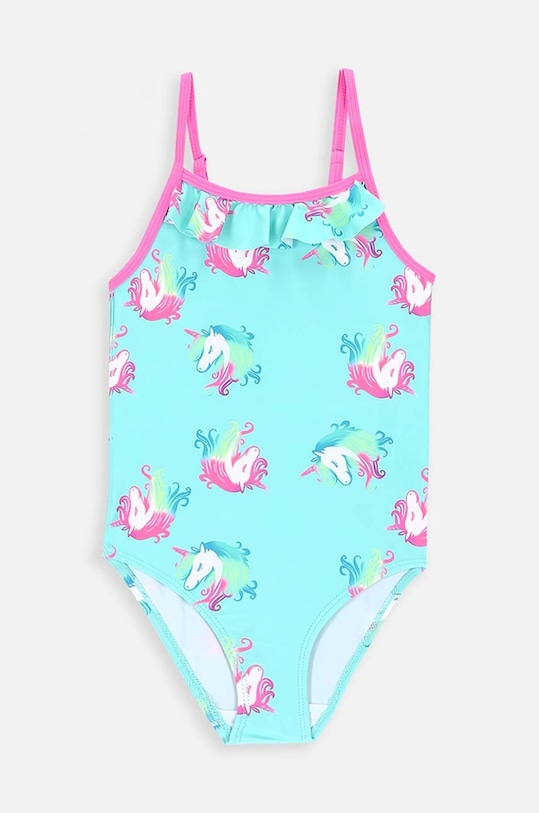 Coccodrillo jednoczęściowy strój kąpielowy dziecięcy miękka niebieski WC4376401SWG
