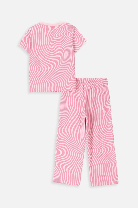 Fete Coccodrillo pijamale de bumbac pentru copii WC4448216PJS roz