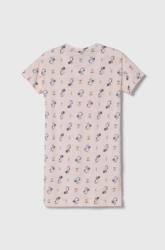 United Colors of Benetton koszula piżamowa dziecięca x Peanuts 35I70C00K.G.Seasonal różowy SS24