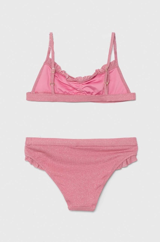 Dvoudílné dětské plavky United Colors of Benetton 341V0K02A.G.Seasonal růžová SS24