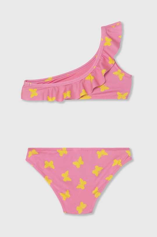 United Colors of Benetton costum de baie pentru copii din două piese 3WUM0K02E.G.Seasonal roz SS24