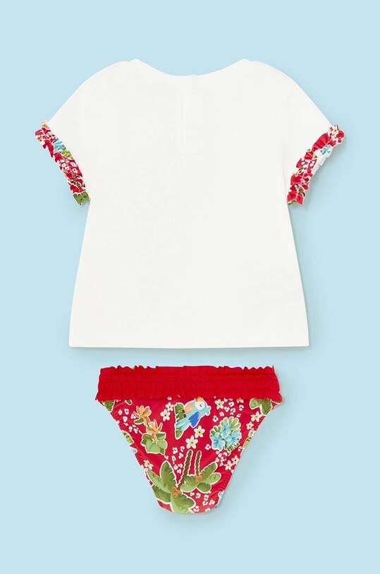 Mayoral costum de baie din două piese pentru bebelusi 1642.4P.Baby.PPYH violet SS24