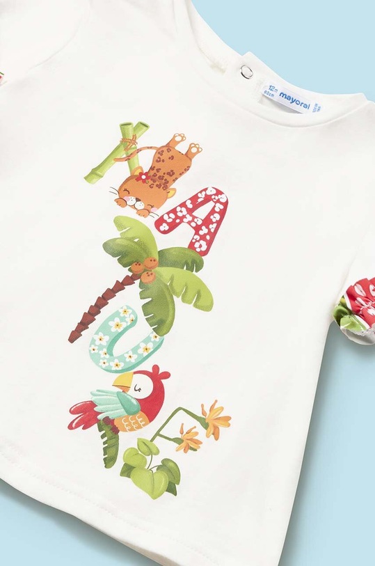 Dziewczynka Mayoral dwuczęściowy strój kąpielowy niemowlęcy 1642.4P.Baby.PPYH fioletowy