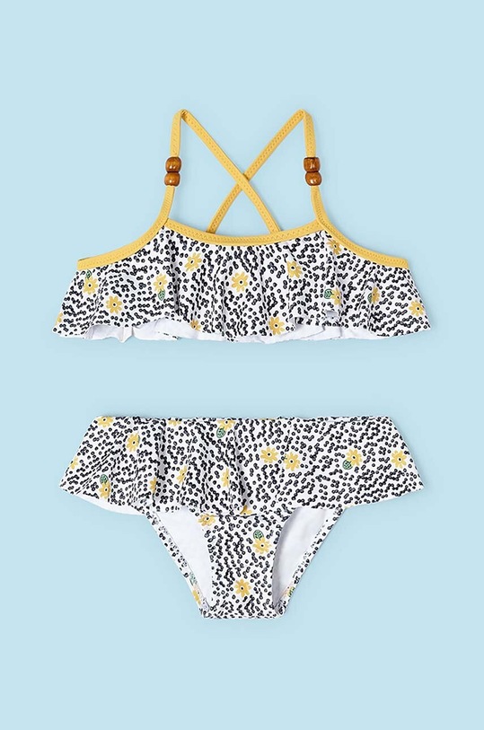 Dvoudílné dětské plavky Mayoral měkké žlutá 3712.6J.Mini.PPYH