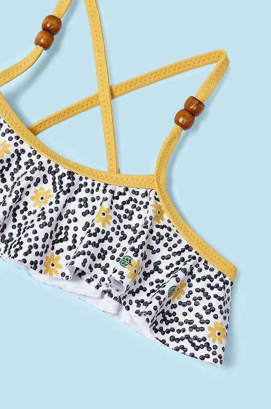 DÍVKA Dvoudílné dětské plavky Mayoral 3712.6J.Mini.PPYH žlutá