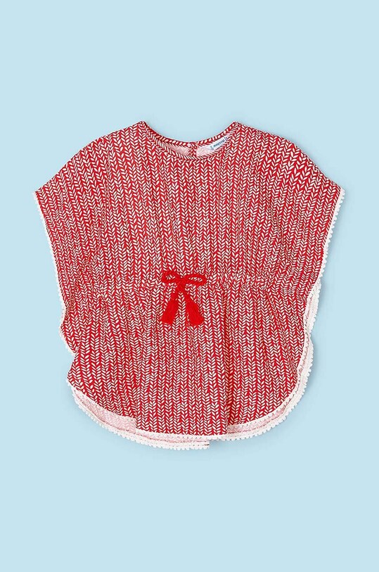 Dětské plážové kimono Mayoral 3942.6J.Mini.PPYH fialová SS24
