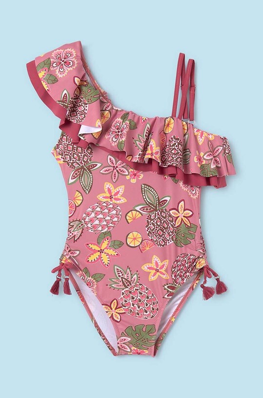 Mayoral costum de baie dintr-o bucată pentru copii moale roz 6764.8E.Junior.PPYH