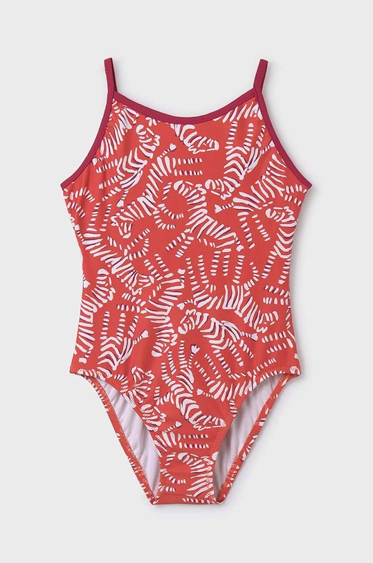 Mayoral jednoczęściowy strój kąpielowy dziecięcy miękka pomarańczowy 6765.8F.Junior.PPYH