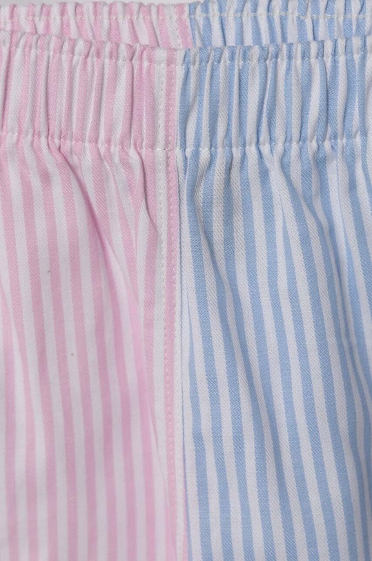 Dziewczynka Polo Ralph Lauren piżama bawełniana dziecięca 4P0145 multicolor