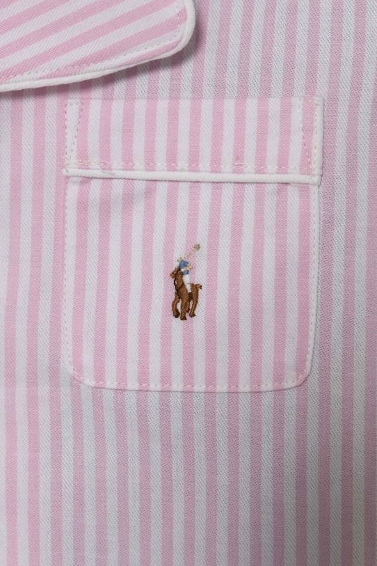 Детская хлопковая пижама Polo Ralph Lauren мультиколор 4P0145