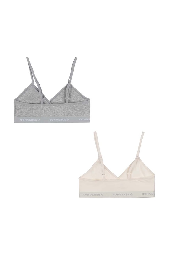 Converse biustonosz dziecięcy 2-pack 4C0310 beżowy SS24