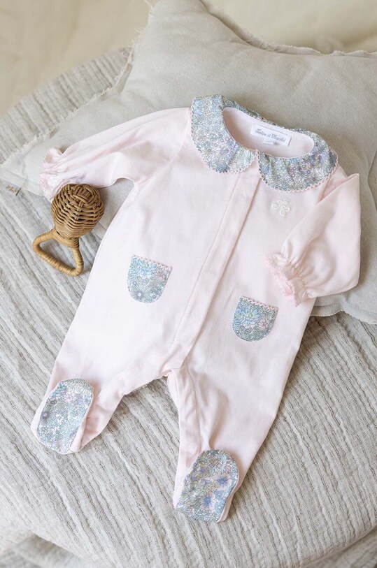 Detský bavlnený overal Tartine et Chocolat sada ružová TY54000.G.49.74