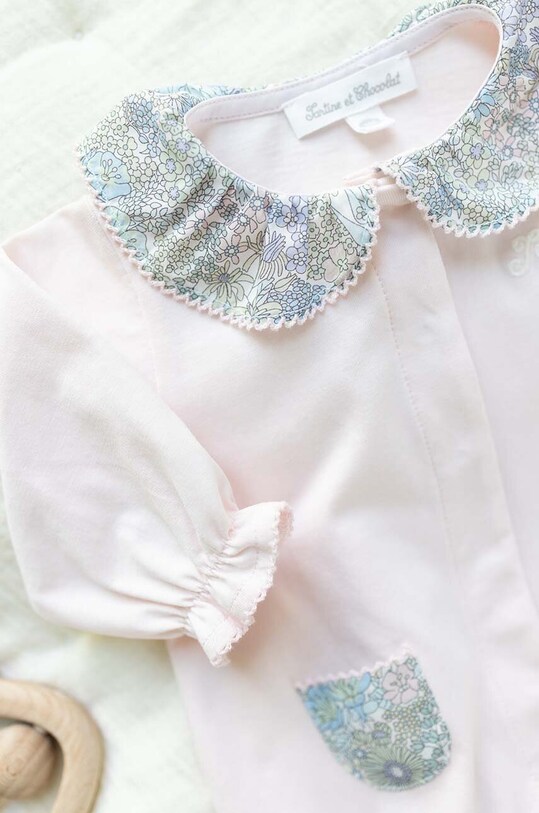 Detský bavlnený overal Tartine et Chocolat TY54000.G.49.74 ružová