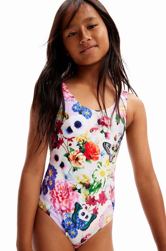 Desigual costum de baie dintr-o bucată pentru copii moale multicolor 24SGMK02