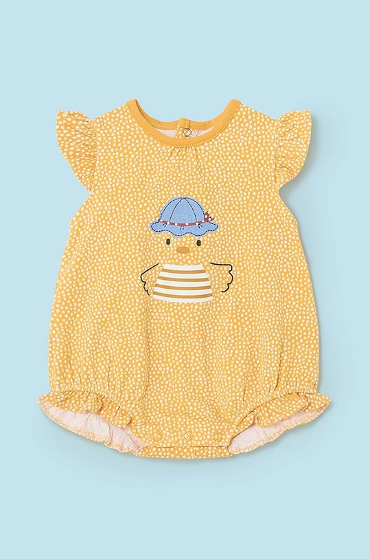 Mayoral Newborn body bebe 3-pack 1713.2J.Newborn.PPYH galben SS24