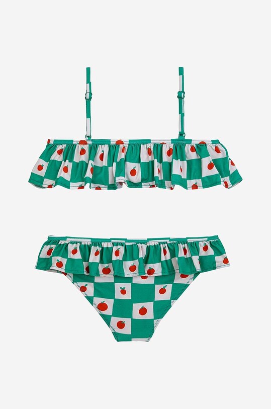 Dvoudílné dětské plavky Bobo Choses 124AC146 zelená SS24