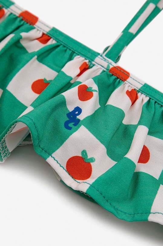 DÍVKA Dvoudílné dětské plavky Bobo Choses 124AC146 zelená