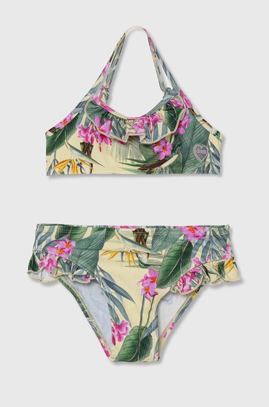 Guess costum de baie pentru copii din două piese moale verde J4GZ01.MC052.PPYH